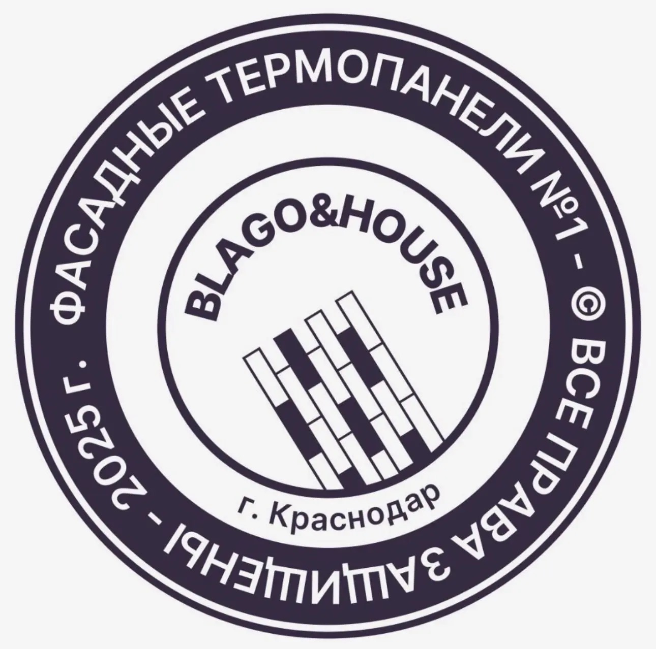 Blago&House — фасадные термопанели, Краснодар, логотип